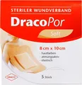 Produktbild: Dracopor Wundverband 8x10 cm steril haut 5 St