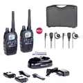 Produktbild: 2er-Kofferset MIDLAND G7 Pro PMR+LPD mit 2x MA 24-L Pro Headset