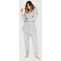 Produktbild: Moniz Jumpsuit mit kuscheligem Komfort grau S