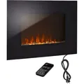 Produktbild: Dema - Wandkamin Elektrokamin Kamin elektrisch mit Heizung und Fernbedienung 1800 w