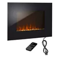 Produktbild: Wandkamin Elektrokamin Kamin elektrisch mit Heizung und Fernbedienung 1800 W