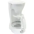 Produktbild: Kaffeemaschine 12 Tassen Filterkaffeemaschine Glas Kanne Kaffee Maschine 800W, Farbe:Weiss - Weiß
