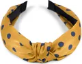 Produktbild: styleBREAKER Haarband, 1-tlg., Haarreif gepunktet mit Knoten Rockabilly