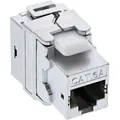 Produktbild: INLINE Premium Keystone RJ45 Buchse / LSA Einsatz, SNAP-In, Cat,6a