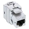 Produktbild: InLine® Premium Keystone RJ45 Buchse / LSA Einsatz, SNAP-In, Cat.6a