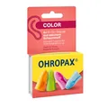Produktbild: OHROPAX Color Ohrstöpsel – IN-Ohr-Stöpsel aus weichem Schaumstoff – besonders komfortabel, auch bei langem Tragen – Schalldämmwert SNR 35 dB – ideal für Party, Event und Auszeit – 8 Stück