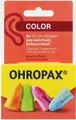 Produktbild: Ohropax color 16 Stück 8 Paar Ohrstöpsel Hautfarbe Aufbewahrungsbox  weich  Neu
