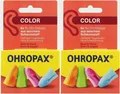 Produktbild: 16 Stück OHROPAX Color Ohrstöpsel – IN-Ohr-Stöpsel weichem Schaumstoff SNR 35 dB
