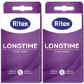 Produktbild: Ritex Longtime Kondome 2 x 8 Stück Für ein lang andauerndes Liebesspiel Set