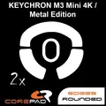 Produktbild: Corepad Skatez Keychron M3 Mini Wireless Ersatz Mausfüße Mausgleiter Teflon