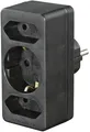 Produktbild: Hama Netzkabel/Adapter Steckdosenadapter 3-fach
