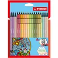 Produktbild: Premium-Filzstift - STABILO Pen 68 - 18er Pack - mit 18 verschiedenen Farben