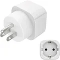 Produktbild: Hama Reiseadapter Typ B für USA, Kanada, Karibik, Japan & Ostasien 3-polig Weiß