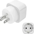 Produktbild: Hama Reiseadapter Typ B, 3-polig, für USA, Kanada, Karibik, Japan und Ostasien (00223438)