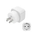 Produktbild: Hama Reiseadapter Typ B, 3-polig, für USA, Kanada, Karibik, Japan und Ostasien