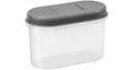 Produktbild: plast team Trockenvorratsdose Margerit 1,1 Liter grau transparent