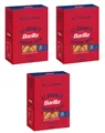 Produktbild: 3x Barilla Mezzi Rigatoni al Bronzo Bronze Gezogene Pasta 400g Rohe Verarbeitungsmethode