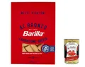 Produktbild: 5x Mezzi Rigatoni al Bronzo Bronze Gezogene Pasta 400g Rohe Verarbeitungsmethode + Italian Gourmet polpa 400g