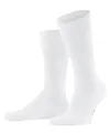 Produktbild: FALKE Herren Socken Family M So nachhaltige Baumwolle einfarbig 1 Paar, Weiß White 2000, 39-42