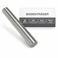 Produktbild: K-Möbel Glasbodenträger 5mm x 30mm inkl Abdeckkappen - Made in Germany - Glaseinlegeboden Bodenträger 5mm aus Edelstahl - Regalbodenhalter/Regalbodenträger auch für Holzböden geeignet - Fächerträger