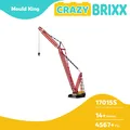 Produktbild: Mould King 17015S Raupenkran LR1300 Kran Technik Ferngesteuert ca. 2m Hoch