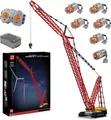 Produktbild: Mould King 17015-Liebherr LR13000 Raupenkran inkl. Motoren und RC-Neu-4567pc OV