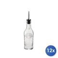 Produktbild: 12x Öl-fläschchen Glas Kork V Officina1825 0,27 Liter Klarlack Bormioli rocco