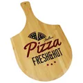 Produktbild: Pizzabrett Schneidbrett 53x31x1cm Bambus Servierplatte Servierbrett Pizza Brett