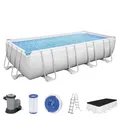 Produktbild: Bestway® Power Steel™ Frame Pool Komplett-Set mit Filterpumpe 549 x 274 x 122 cm