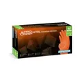 Produktbild: PROGRIP Nitril Diamond Orange Einmalhandschuhe, puderfrei, orange 362-M , 1 Packung = 50 Stück, Größe M