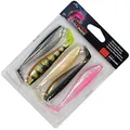 Produktbild: Fox Rage Zander Pro Mixed UV Colour Pack - 5 Gummifische, Länge:12cm
