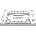 Produktbild: WAGO Verbindungsdose; max. 4mm2 ohne Verbindungsklemmen; weiß