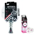 Produktbild: Butterfly Timo Boll Vision 3000 Tischtennisschläger + 3 x 3*** Tischtennisbälle