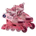 Produktbild: HUDORA Inline Skates Mia/Leon 2.0 - Inliner für Kinder/Jugendliche & Erwachsene in versch. Größen & Farben - Roller Skates bis zu 4 Größen verstellbar - Bequeme & stilvolle Rollerskates
