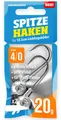 Produktbild: Lieblingsköder Jighaken Lieblingsköder Spitze Haken Gr. 4/0 Jigköpfe - 2 Jighaken
