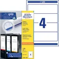 Produktbild: AVERY Zweckform Ordnerrücken-Etiketten, 59 x 192 mm, weiß