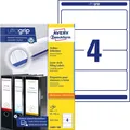 Produktbild: AVERY Zweckform L6061-100 Ordnerrücken Etiketten ultragrip 59 x 192 mm 100 Blatt