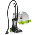 Produktbild: CLEANmaxx Teppichreiniger AquaStream Plus | 3 in 1: waschen, reinigen, absaugen | Nasssauger mit Vibrationsbürsten und Seitenbürsten | Waschsauger mit Polsterdüse, Shampoo und Ersatzbürste