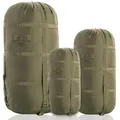 Produktbild: M-Tac Kompressionssack aus Nylon, Militär-Stil, für Reisen, Camping, Wandern, Rucksackreisen, L (Olive)