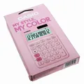 Produktbild: Casio MS-20UC-PK Tischrechner | 12-stellig Solar-/Batteriebetrieb |  pink / rosa