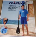Produktbild: mistral® Herren Neopren Wassersport Shorty Surfanzug,Gr.,M,NEU-lesen