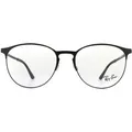 Produktbild: Ray-Ban Round Black Top On Matte Black Unisex Frauen Brillenfassungen