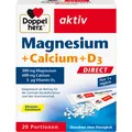 Produktbild: Doppelherz aktiv Magnesium + Calcium + D3 Direkt 20 St