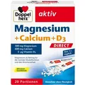 Produktbild: Doppelherz Magnesium+Calcium+D3 Direct Pellets 20 St