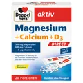 Produktbild: Doppelherz aktiv Magnesium + Calcium + Vitamin D3 DIRECT 20 Portionsbeutel