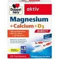Produktbild: Doppelherz aktiv Magnesium + Calcium + D3 Direkt 20 St