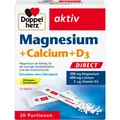 Produktbild: DOPPELHERZ Magnesium+Calcium+D3 DIRECT Pellets 20 St PZN 07014117