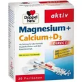 Produktbild: DOPPELHERZ Magnesium+Calcium+D3 DIRECT Pellets, 20 St PZN 07014117