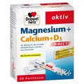 Produktbild: DOPPELHERZ Magnesium+Calcium+D3 DIRECT Pellets 20 St
