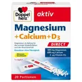 Produktbild: DOPPELHERZ Magnesium+Calcium+D3 DIRECT Pellets 20 St